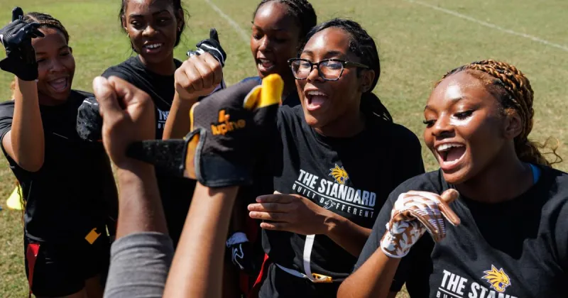How Eastern Guilford flag football has outscored opponents 247-6 in six games