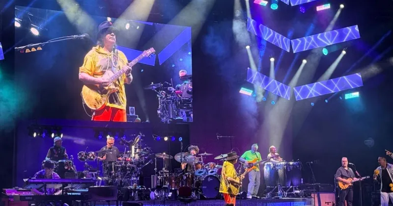 Between the Notes: Carlos Santana brings the family and the nostalgia