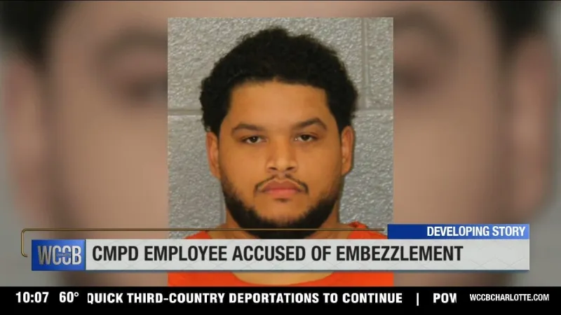 CMPD employee accused of embezzlement