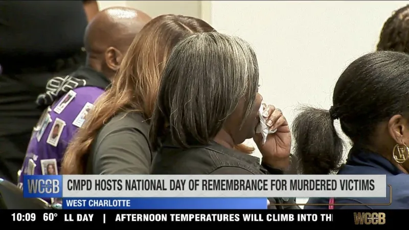 CMPD honors murder victims, families at annual National Day of Remembrance event