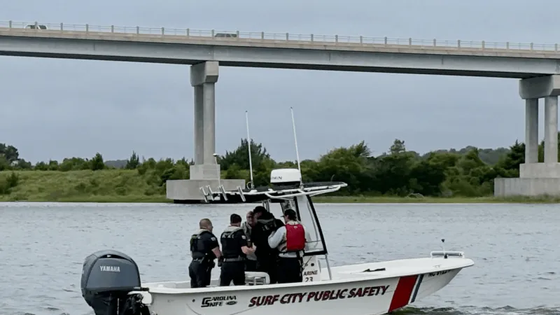 Surf City agencies assist in arrest after suspect flees traffic stop
