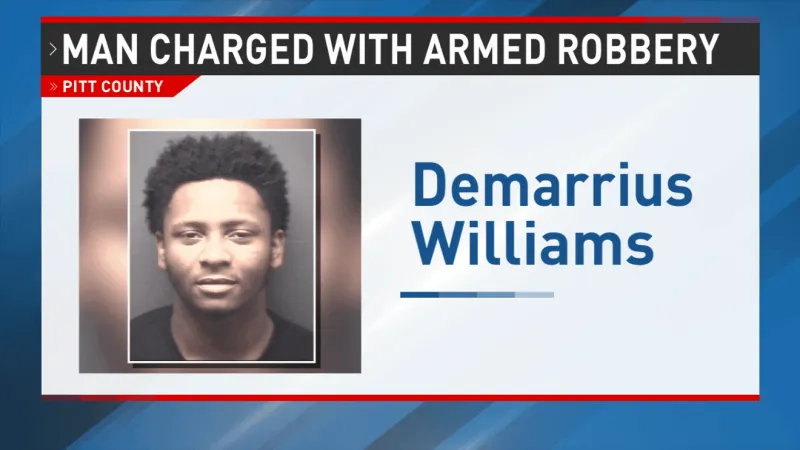 Greenville man facing armed robbery, firearm charges
