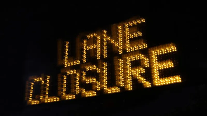 Water main break closes lane on Fontana Boulevard in Havelock