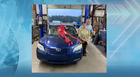 Local Woman Surprised With Free Car