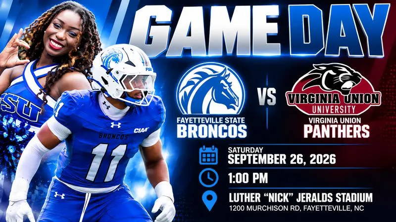 Broncos Return Home for CIAA Showdown With Virginia Union
