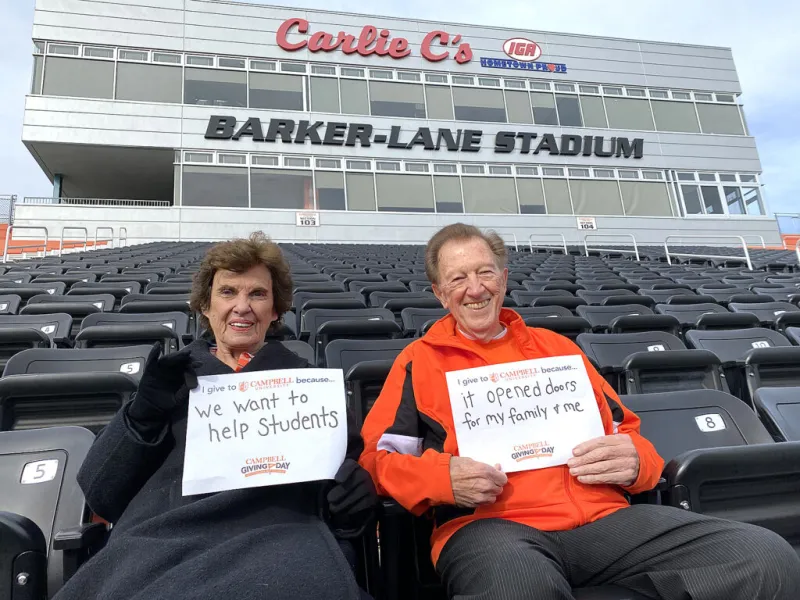Barker family gifts $100K for nationally ranked football program