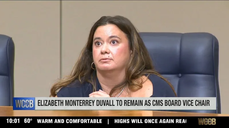 CMS Board of Ed Vice Chair says she will stay in role despite security concerns she has for herself and her family