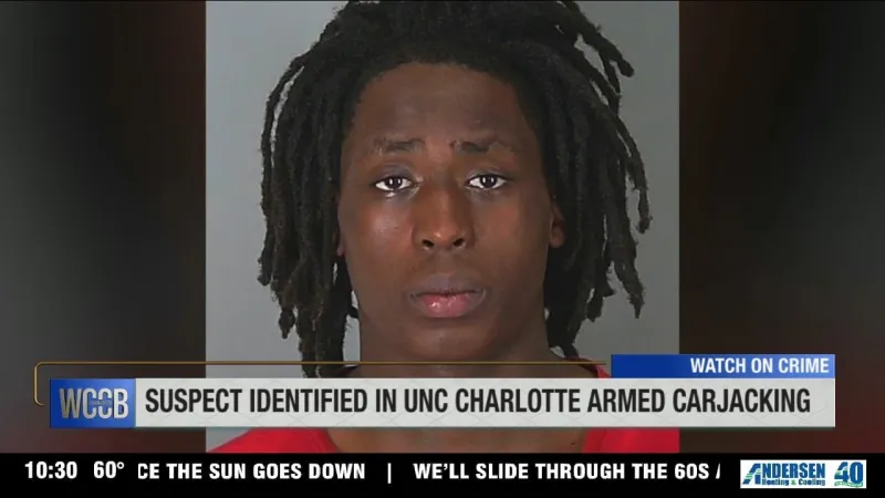 Police: Teen suspect in high-speed chase across state lines is also suspect in armed carjacking at UNC Charlotte