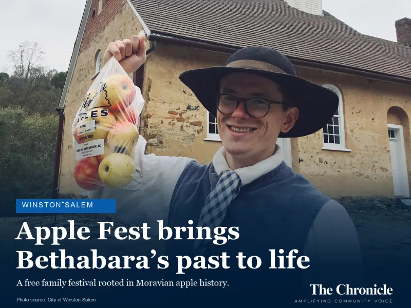 Apple Fest connects Bethabara's orchard history with family fun
