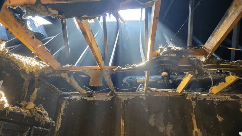 Franklin apartment fire leads to rescue