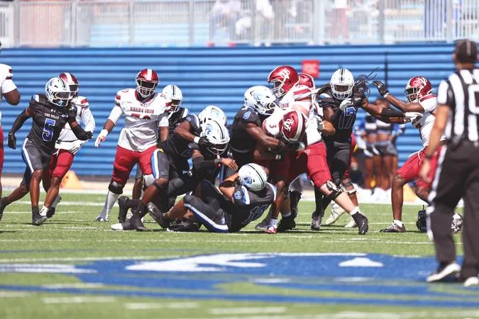 Broncos Fall to Virginia Union in Defensive Battle, 14-0