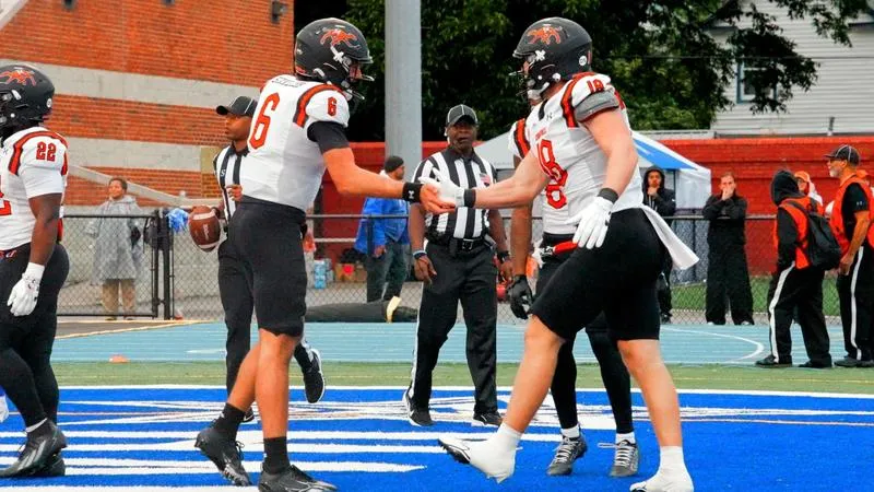 Big second half lifts No. 22 Camels over Hampton 44-20