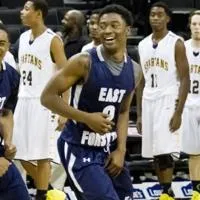 Once an East Forsyth basketball standout, Larry Curry III now leads his alma mater