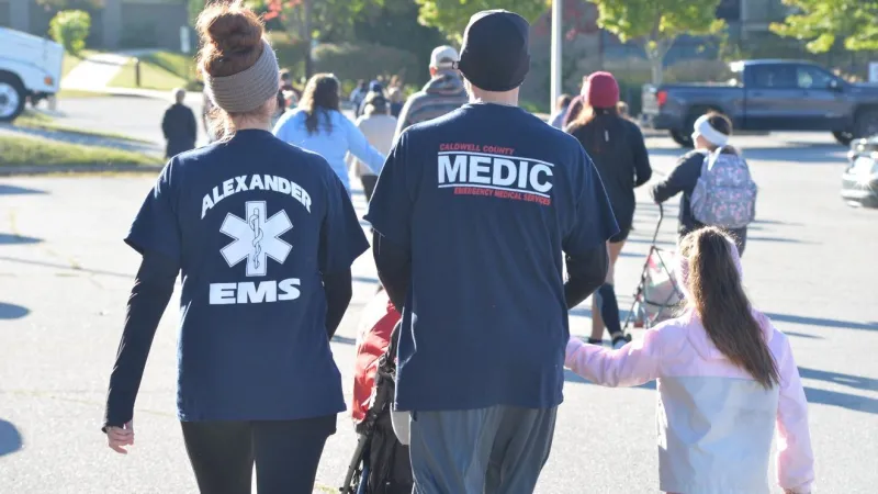 5K memorial walk raises funds for first responder mental health support