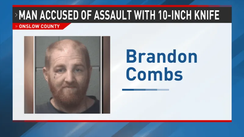 Jacksonville man held without bond after alleged 10-inch knife assault