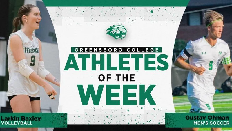 Ohman, Baxley Claim Athletes of the Week
