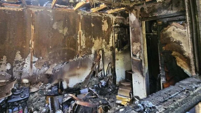 Person rescued, transported with injury after fire damages 2 apartments in Franklin