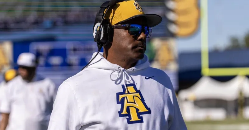 Video: Watch NC A&T head coach Shawn Gibbs preview Bryant, discuss win over Rhode Island
