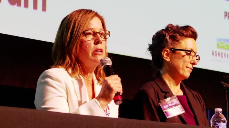 Asheville mayoral candidates talk Helene recovery at local economy forum