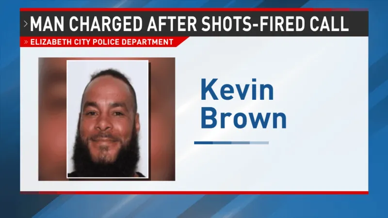 Man charged after shots-fired call in Elizabeth City