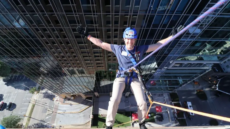 Vertical Response Team drops 17 stories and raises $9,791 for Special Olympics NC