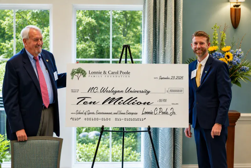 NC Wesleyan launches School of Sports, Entertainment, and Venue Enterprise