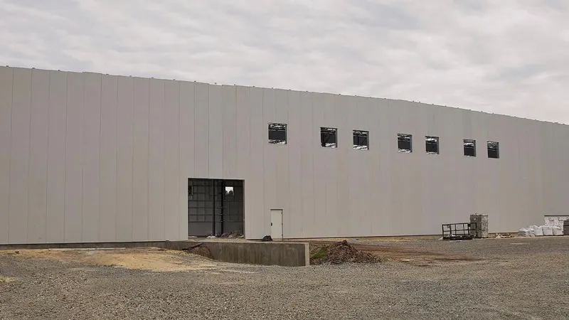 50,000-square-foot shell at ParkEast rises as Goldsboro courts expanding manufacturers