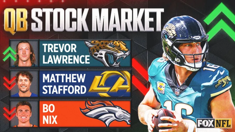 QB Stock Market Week 4: Is Trevor Lawrence Finally Who We Thought He Was?