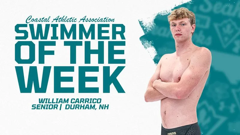 Carrico Opens Season With CAA Honors