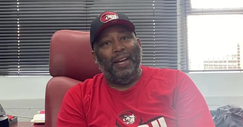Watch Jay Butler talk about the upcoming men's basketball season at WSSU