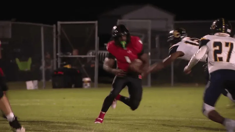 New Bern's Karvin Magwood ties NC record with eight rushing touchdowns