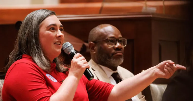 Watch Now: Guilford County Democrats speak out against tax amendments
