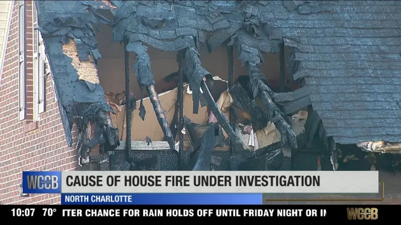 Charlotte Fire Investigation Task Force working to determine cause of house fire