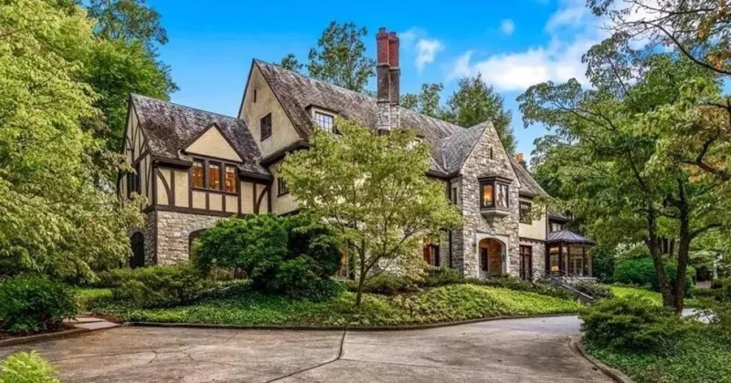 Historic Greensboro mansion on market for $5.1 million. Its pool table was placed by crane