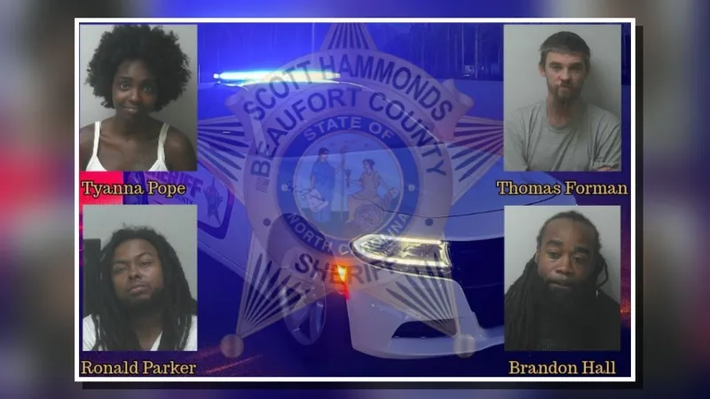 Four Beaufort County traffic stops net drugs, $15,000 cash and felony charges