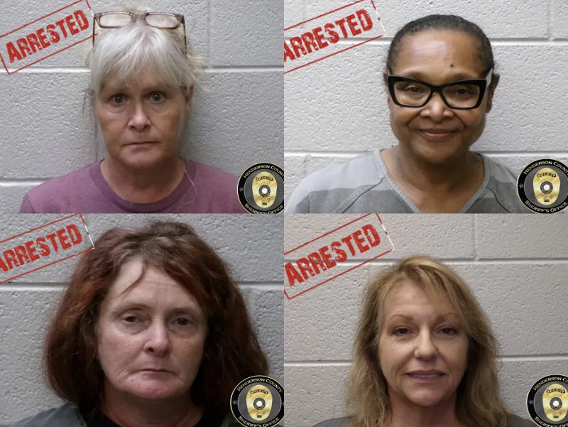 Detectives arrest four, seize gambling machines, $9,900 in cash