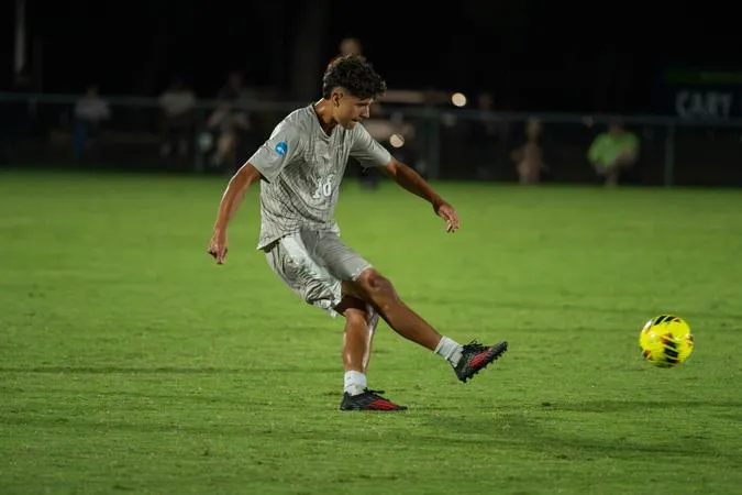 Rayo Scores Twice as Pacers Win USA South Opener