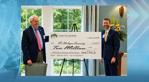 NC Wesleyan Launches New Sports, Entertainment School With $10 Million Gift