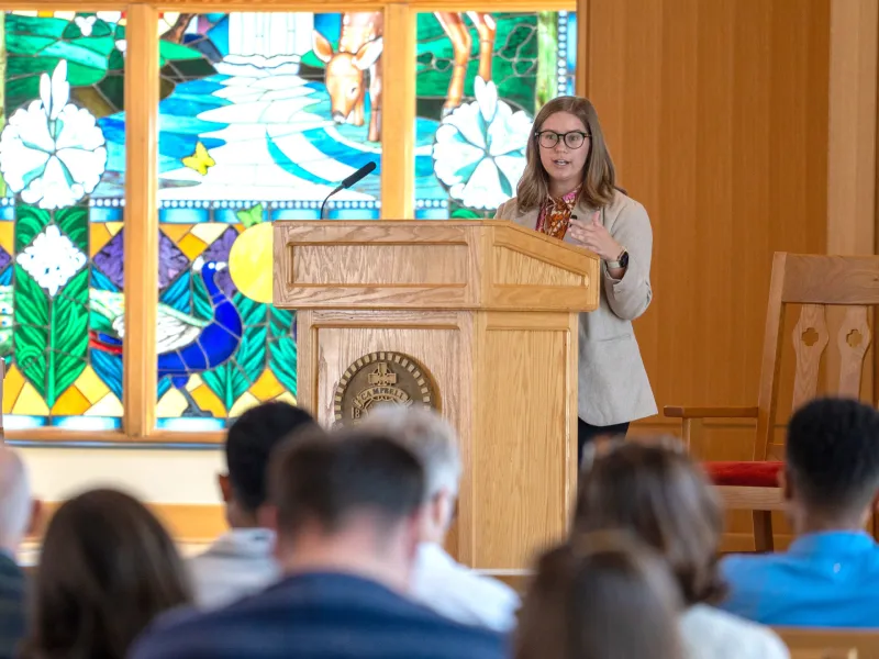 Reavis Lecture focuses on 'hospitality as a spiritual practice'