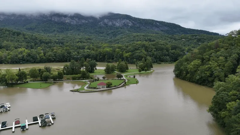 Drought Monitor: Lake Lure receives most rain in single day since Helene hit 2 years ago