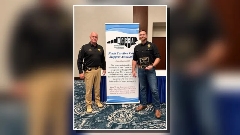 Cpl. Kelly Cox named N.C. Crime Stoppers Coordinator of the Year for 2025-26