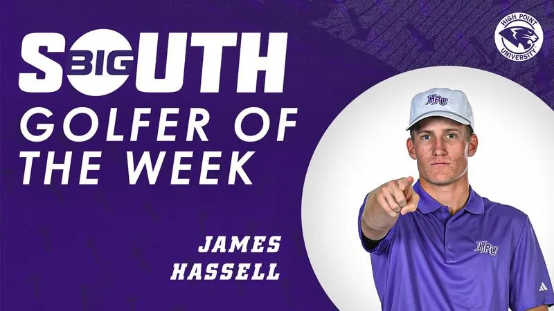 Big South Selects Hassell as Golfer of the Week