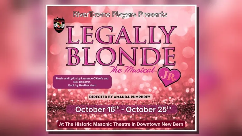 RiverTowne Players stages youth-led "Legally Blonde The Musical JR." in New Bern