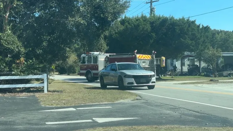 One dead as dump truck crash closes Old Folkstone Road for hours near U.S. 17