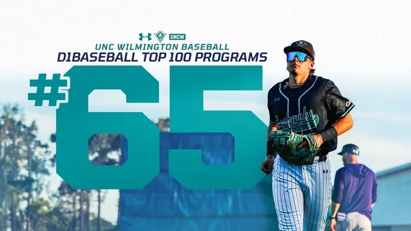 D1Baseball Ranks UNCW 65th In Top 100 Rankings