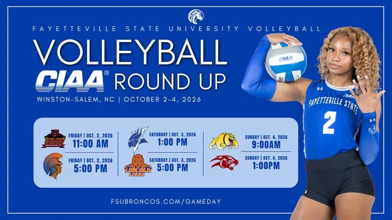 Broncos Head to CIAA Round-Up for Key Conference Matchups in Winston-Salem