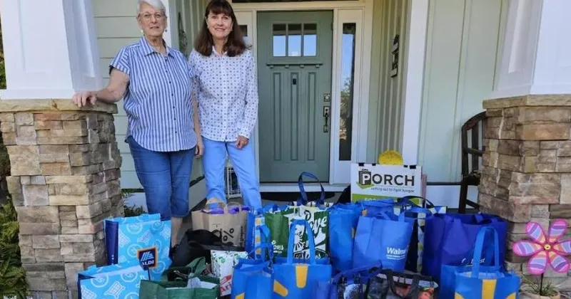 Second Harvest partnership makes food donations a porch pickup in Forsyth, Alamance