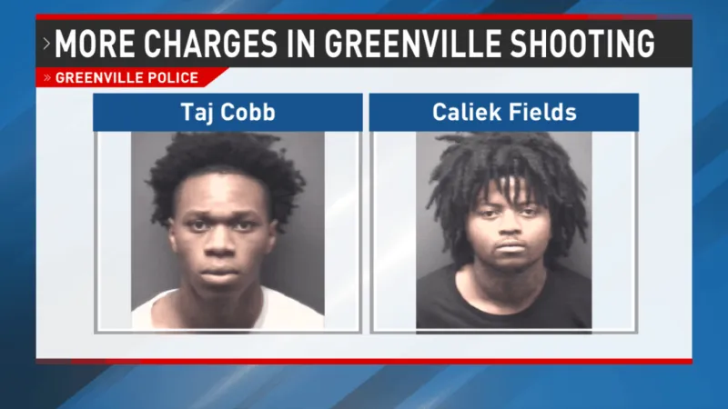 Greenville police file additional charges in downtown shooting that injured three
