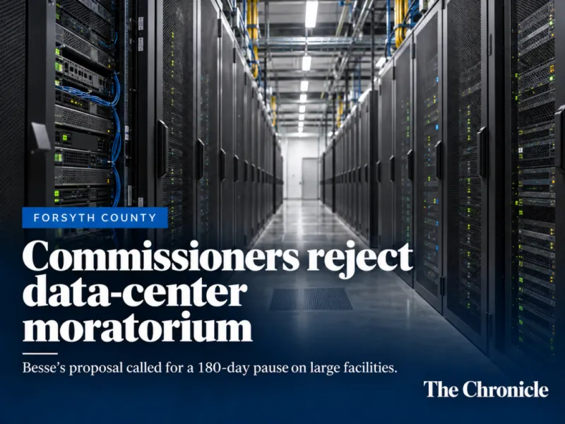 Forsyth rejects data-center moratorium; Besse's draft details proposed safeguards