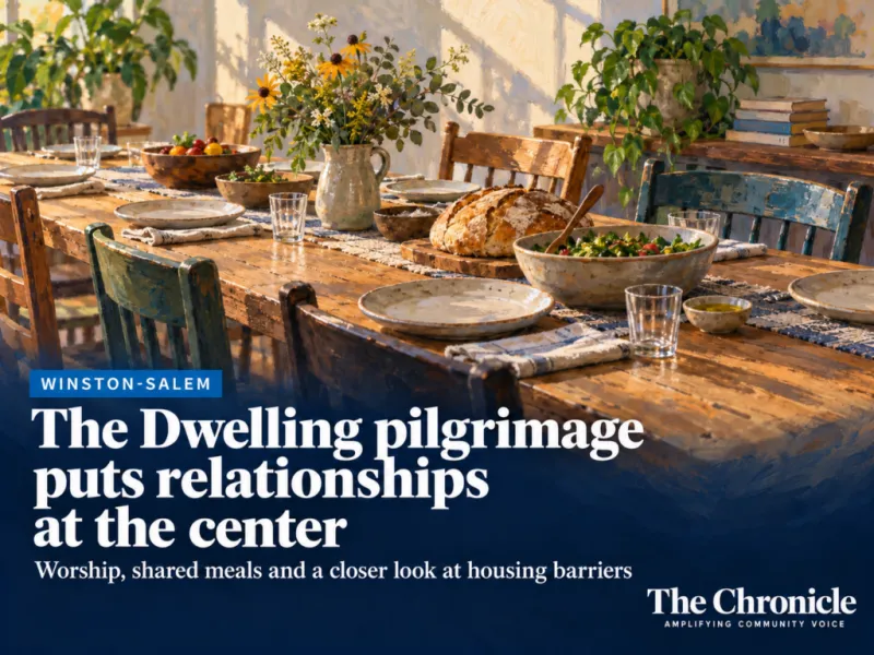The Dwelling pilgrimage puts relationships at the center of homelessness ministry